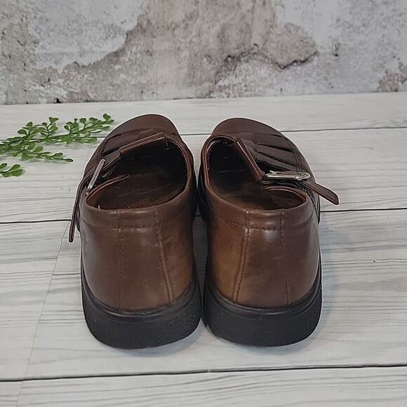 Ecco Comfort Loafers Brown Leather Womens Size 10 main image 8